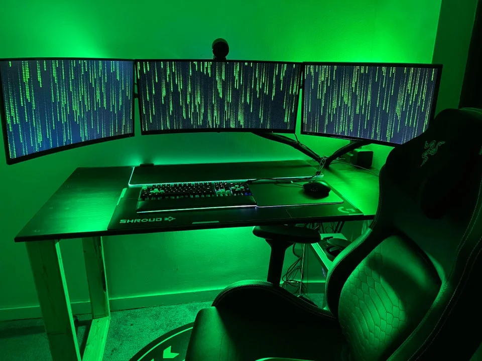 setup gamer matrix